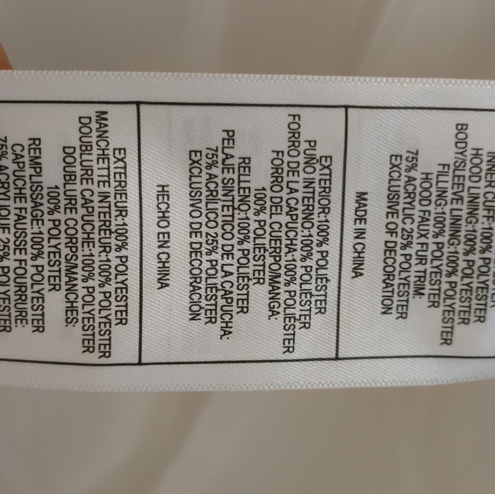 MADDEN GIRL WOMEN'S PUFFER JACKET, WHITE L - Picture 16 of 16